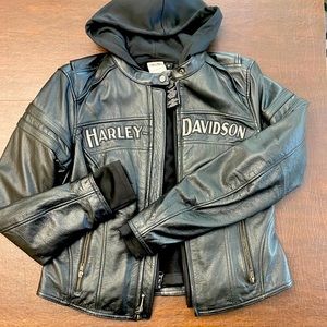 Harley Davidson Enthusiast 3-in-1 Leather Jacket